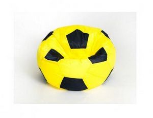 Кресло-мешок Мяч малый желто-черное в Верхней Салде - verhnyaya-salda.ok-mebel.com | фото 1
