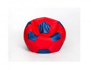 Кресло-мешок Мяч малый красно-синее в Верхней Салде - verhnyaya-salda.ok-mebel.com | фото 1