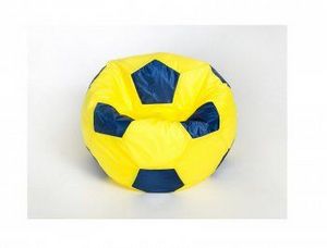 Кресло-мешок Мяч малый желто-синее в Верхней Салде - verhnyaya-salda.ok-mebel.com | фото 1