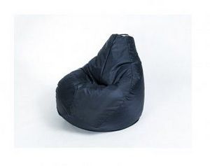 Кресло-мешок Груша малое черное в Верхней Салде - verhnyaya-salda.ok-mebel.com | фото 1