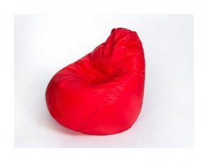 Кресло мешок Груша малое красное в Верхней Салде - verhnyaya-salda.ok-mebel.com | фото 1