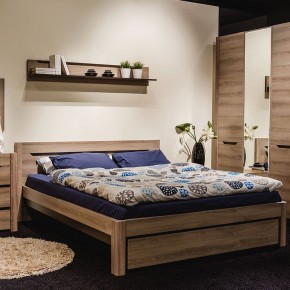 АФИНА А3 Кровать 1600 (таормина) в Верхней Салде - verhnyaya-salda.ok-mebel.com | фото 2