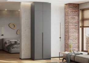 Антресоль 800 «ШК-5» Графит серый в Верхней Салде - verhnyaya-salda.ok-mebel.com | фото 4