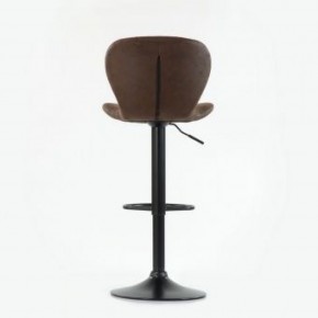 Барный стул Barneo N-86 Time / Black / VPU Brown Vintage коричневый винтаж PK970-18 в Верхней Салде - verhnyaya-salda.ok-mebel.com | фото 2