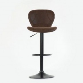 Барный стул Barneo N-86 Time / Black / VPU Brown Vintage коричневый винтаж PK970-18 в Верхней Салде - verhnyaya-salda.ok-mebel.com | фото 3