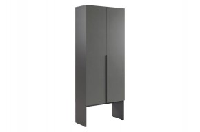 БАСКО Шкаф двухдверный L800 (графит) в Верхней Салде - verhnyaya-salda.ok-mebel.com | фото