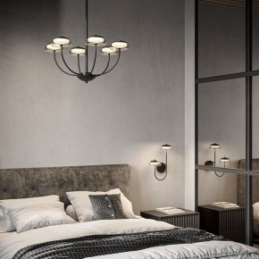 Бра Eurosvet Fungo 50388/2 LED черный в Верхней Салде - verhnyaya-salda.ok-mebel.com | фото 2