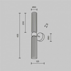 Бра Maytoni Antic MOD302WL-02GR1 в Верхней Салде - verhnyaya-salda.ok-mebel.com | фото 4