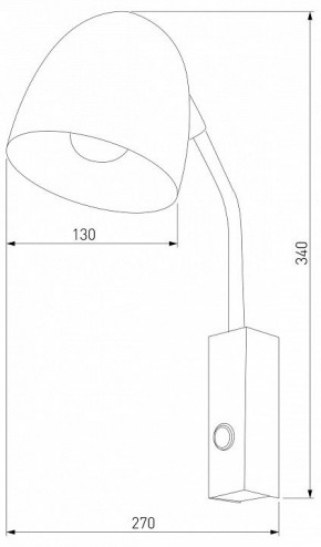 Бра TK Lighting Soho 4167 Soho Black в Верхней Салде - verhnyaya-salda.ok-mebel.com | фото 2