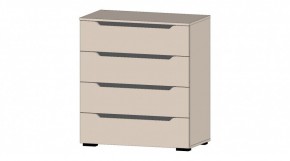 БРИТАНА Комод 4 ящика (кашемир) в Верхней Салде - verhnyaya-salda.ok-mebel.com | фото