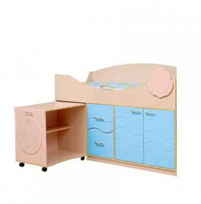 Набор мебели для детской Юниор -12.2 (700*1860) МДФ матовый в Верхней Салде - verhnyaya-salda.ok-mebel.com | фото 4