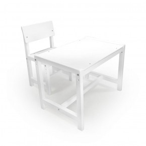 Детский растущий комплект стол и стул Я САМ "Лофт" (Белый, Белый) в Верхней Салде - verhnyaya-salda.ok-mebel.com | фото 1