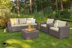 Диван Калифорния 3-х местный (California 2 Sofa), капучино в Верхней Салде - verhnyaya-salda.ok-mebel.com | фото 3