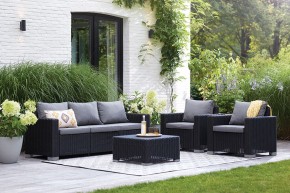 Диван Калифорния 3-х местный (California 3 Sofa), графит в Верхней Салде - verhnyaya-salda.ok-mebel.com | фото 3