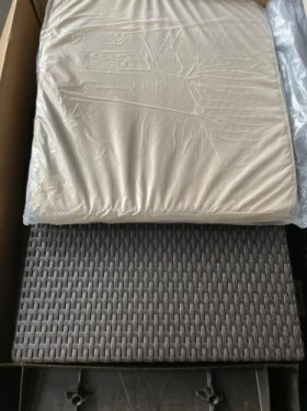 Диван пластиковый Корфу Макс (Corfu love seat max) коричневый в Верхней Салде - verhnyaya-salda.ok-mebel.com | фото 5