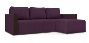 Диван угловой Алиса 3 Bahama VIOLET - Teos Dark Brown в Верхней Салде - verhnyaya-salda.ok-mebel.com | фото
