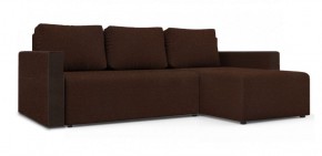 Диван угловой Алиса 3 Bahama VISION - Teos Dark Brown в Верхней Салде - verhnyaya-salda.ok-mebel.com | фото