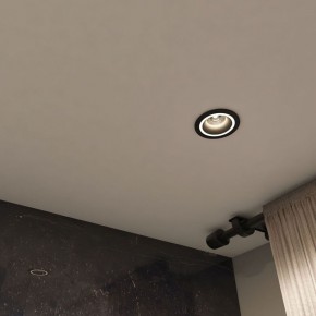 DK2060-BK Встраиваемый светильник IP 20, до 15 Вт, GU10, LED, черный, алюминий в Верхней Салде - verhnyaya-salda.ok-mebel.com | фото 4