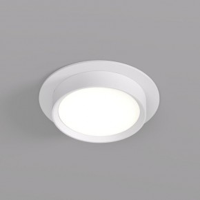 DK2090-WH Встраиваемый светильник FLAT, IP 20, до 15 Вт, GX53, LED, белый, алюминий в Верхней Салде - verhnyaya-salda.ok-mebel.com | фото
