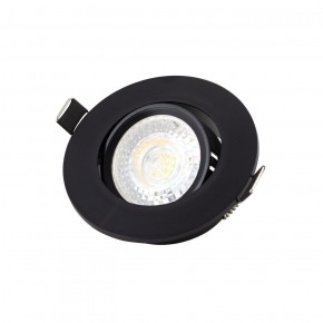 DK3020-BK Встраиваемый светильник, IP 20, 10 Вт, GU5.3, LED, черный, пластик в Верхней Салде - verhnyaya-salda.ok-mebel.com | фото