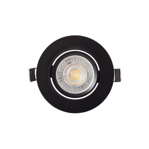 DK3020-BK Встраиваемый светильник, IP 20, 10 Вт, GU5.3, LED, черный, пластик в Верхней Салде - verhnyaya-salda.ok-mebel.com | фото