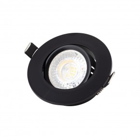 DK3020-BK Встраиваемый светильник, IP 20, 10 Вт, GU5.3, LED, черный, пластик в Верхней Салде - verhnyaya-salda.ok-mebel.com | фото 2