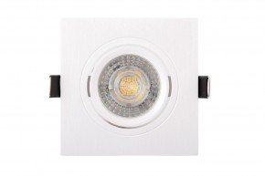 DK3021-WH Встраиваемый светильник, IP 20, 10 Вт, GU5.3, LED, белый, пластик в Верхней Салде - verhnyaya-salda.ok-mebel.com | фото 2