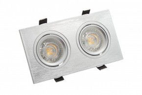 DK3022-CM Встраиваемый светильник, IP 20, 10 Вт, GU5.3, LED, серый, пластик в Верхней Салде - verhnyaya-salda.ok-mebel.com | фото 3