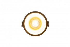 DK3026-BG Встраиваемый светильник, IP 20, 10 Вт, GU5.3, LED, черный/золотой, пластик в Верхней Салде - verhnyaya-salda.ok-mebel.com | фото 2