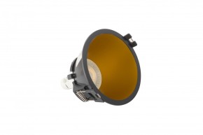 DK3026-BG Встраиваемый светильник, IP 20, 10 Вт, GU5.3, LED, черный/золотой, пластик в Верхней Салде - verhnyaya-salda.ok-mebel.com | фото 4