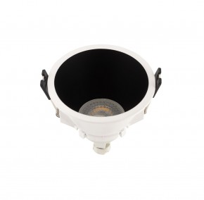 DK3026-WB Встраиваемый светильник, IP 20, 10 Вт, GU5.3, LED, белый/черный, пластик в Верхней Салде - verhnyaya-salda.ok-mebel.com | фото 2