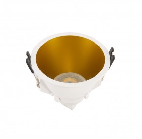 DK3026-WG Встраиваемый светильник, IP 20, 10 Вт, GU5.3, LED, белый/золотой, пластик в Верхней Салде - verhnyaya-salda.ok-mebel.com | фото 2