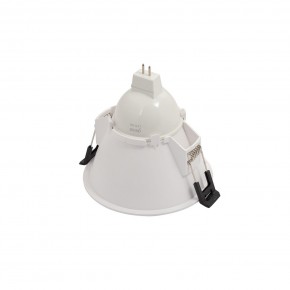 DK3026-WH Встраиваемый светильник, IP 20, 10 Вт, GU5.3, LED, белый, пластик в Верхней Салде - verhnyaya-salda.ok-mebel.com | фото 3