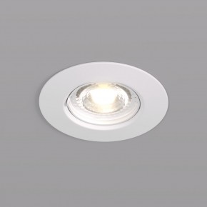 DK3028-WH Встраиваемый светильник, IP 20, 10 Вт, GU5.3, LED, белый, пластик в Верхней Салде - verhnyaya-salda.ok-mebel.com | фото