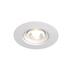 DK3028-WH Встраиваемый светильник, IP 20, 10 Вт, GU5.3, LED, белый, пластик в Верхней Салде - verhnyaya-salda.ok-mebel.com | фото 5