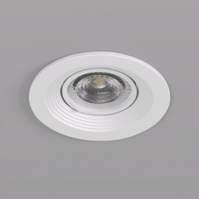DK3029-WH Встраиваемый светильник, IP 20, 10 Вт, GU5.3, LED, белый, пластик в Верхней Салде - verhnyaya-salda.ok-mebel.com | фото 4