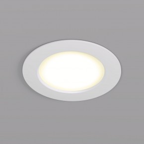 DK3046-WH Встраиваемый светильник, IP 20, 5Вт, LED, белый, пластик в Верхней Салде - verhnyaya-salda.ok-mebel.com | фото