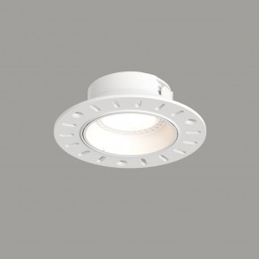DK3055-WH Встраиваемый светильник, IP 20, 10 Вт, GU5.3, LED, белый, пластик в Верхней Салде - verhnyaya-salda.ok-mebel.com | фото
