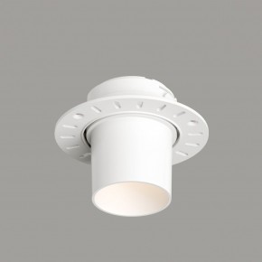 DK3057-WH Встраиваемый светильник под шпатлевку, IP20, до 15 Вт, LED, GU5,3, белый, пластик в Верхней Салде - verhnyaya-salda.ok-mebel.com | фото