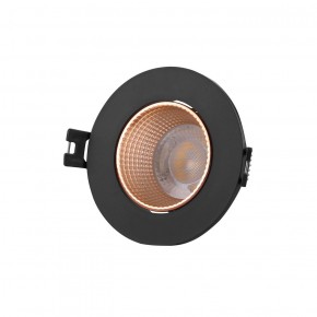 DK3061-BBR Встраиваемый светильник, IP 20, 10 Вт, GU5.3, LED, черный/бронзовый, пластик в Верхней Салде - verhnyaya-salda.ok-mebel.com | фото