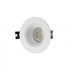 DK3061-WH Встраиваемый светильник, IP 20, 10 Вт, GU5.3, LED, белый/белый, пластик в Верхней Салде - verhnyaya-salda.ok-mebel.com | фото