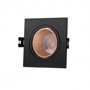 DK3071-BBR Встраиваемый светильник, IP 20, 10 Вт, GU5.3, LED, черный/бронзовый, пластик в Верхней Салде - verhnyaya-salda.ok-mebel.com | фото