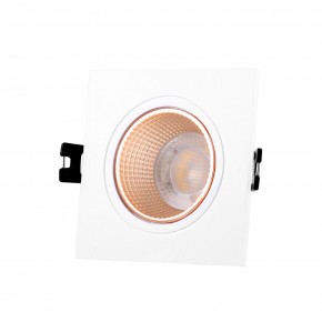 DK3071-WBR Встраиваемый светильник, IP 20, 10 Вт, GU5.3, LED, белый/бронзовый, пластик в Верхней Салде - verhnyaya-salda.ok-mebel.com | фото