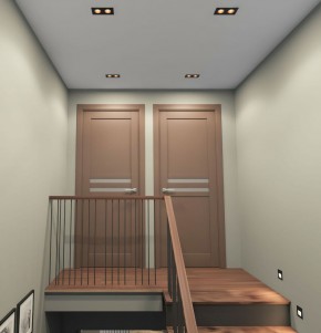 DK3072-BBR Встраиваемый светильник, IP 20, 10 Вт, GU5.3, LED, черный/бронзовый, пластик в Верхней Салде - verhnyaya-salda.ok-mebel.com | фото 3