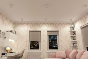 DK3090-WH+CH Светильник накладной IP 20, 10 Вт, GU5.3, LED, белый/хром, пластик в Верхней Салде - verhnyaya-salda.ok-mebel.com | фото 2