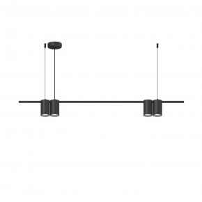 DK4061-BK Подвесной светильник ORBIT, IP20, 4xGU10 LED до 15 Вт, черный матовый, алюминий в Верхней Салде - verhnyaya-salda.ok-mebel.com | фото 3