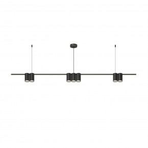 DK4063-BK Подвесной светильник ORBIT, IP20, 7xGU10 LED до 15 Вт, черный матовый, алюминий в Верхней Салде - verhnyaya-salda.ok-mebel.com | фото 3