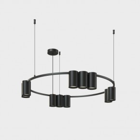 DK4065-BK Подвесной светильник ORBIT, IP20, 10xGU10 LED до 15 Вт, черный матовый, алюминий в Верхней Салде - verhnyaya-salda.ok-mebel.com | фото 2