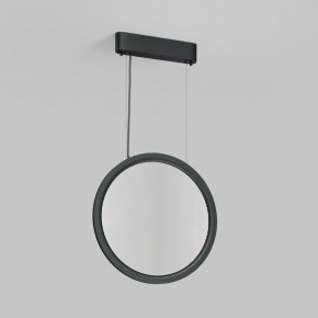 DK6604-BK Подвесной вертикальный светильник Veil со светодиодом H1500 d450 220V 36W 3000-6000K IP20 черный алюминий в Верхней Салде - verhnyaya-salda.ok-mebel.com | фото 2