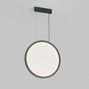 DK6606-BK Подвесной вертикальный светильник Veil со светодиодом H1700 d600 220V 48W 3000-6000K IP20 черный алюминий в Верхней Салде - verhnyaya-salda.ok-mebel.com | фото 3